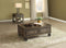 Kailas Coffee Table, Weathered Dark Oak